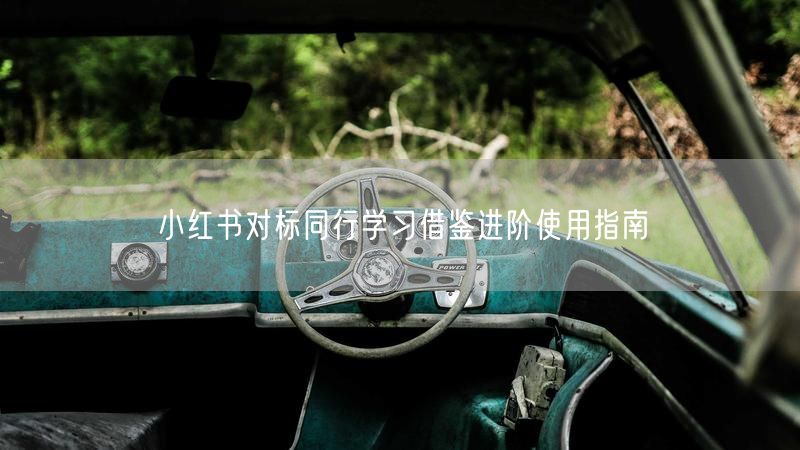 小红书对标同行学习借鉴进阶使用指南
