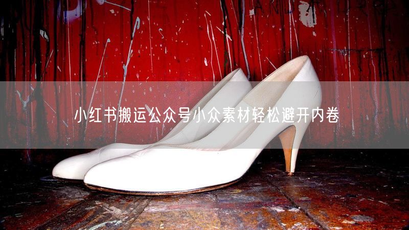 小红书搬运公众号小众素材轻松避开内卷