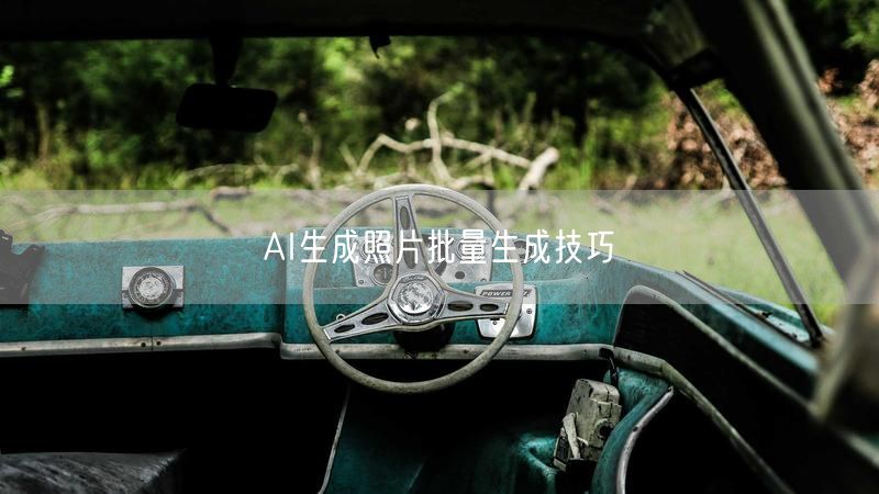 AI生成照片批量生成技巧